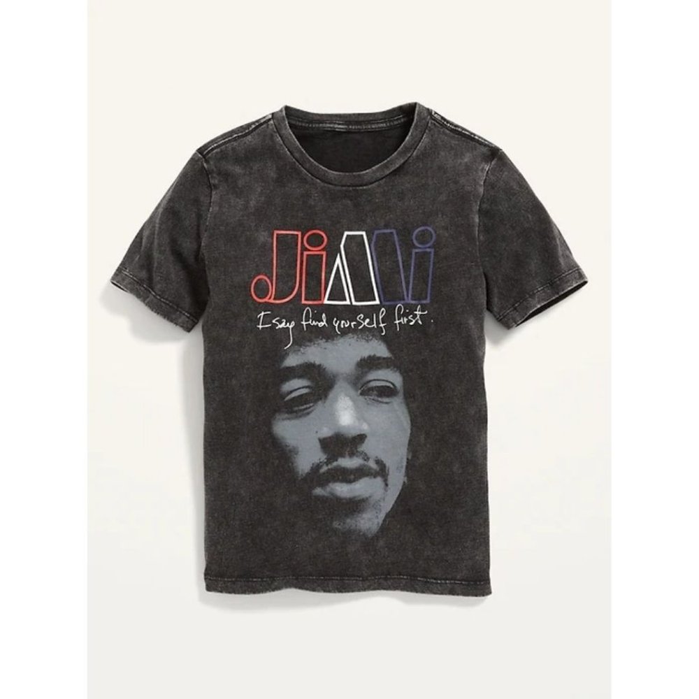 Jimi Hendrix Graphic T-Shirt For Kids